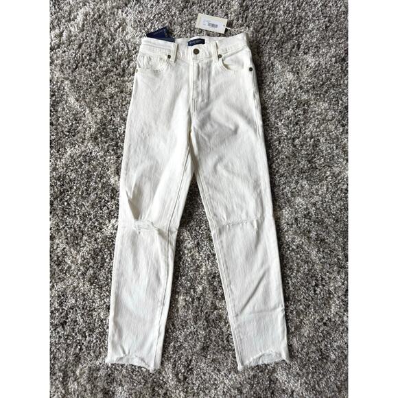 Ramy Brook NWT Langley White High Rise Ankle Jeans size 24 - Picture 4 of 15